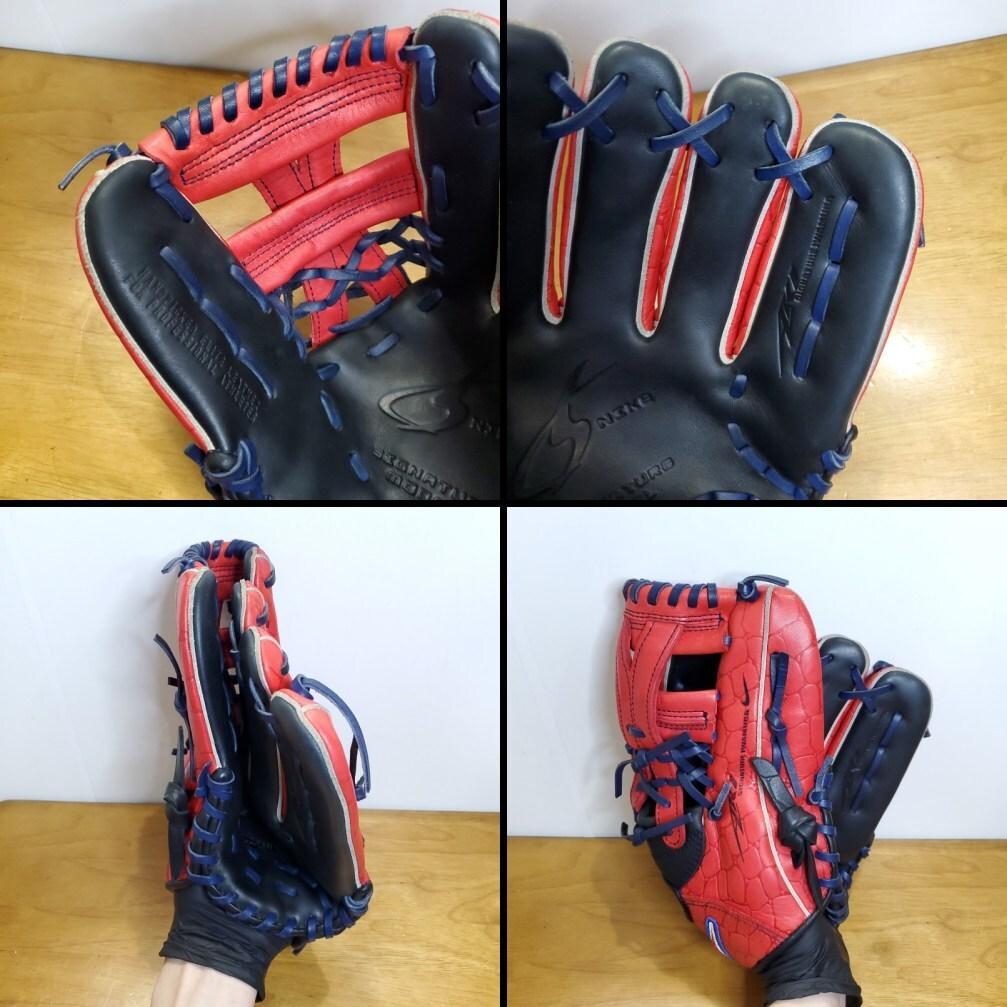 NIKE 岩村モデル 限定版 クロコダイル柄レザー 美品 内野用 軟式