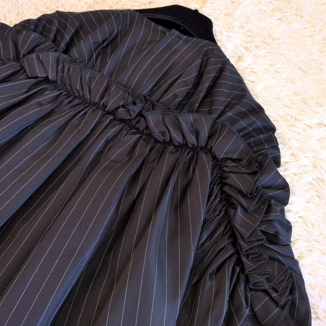 日本製☆noir kei ninomiya ブラウス フリル 異素材ミックス - メルカリ