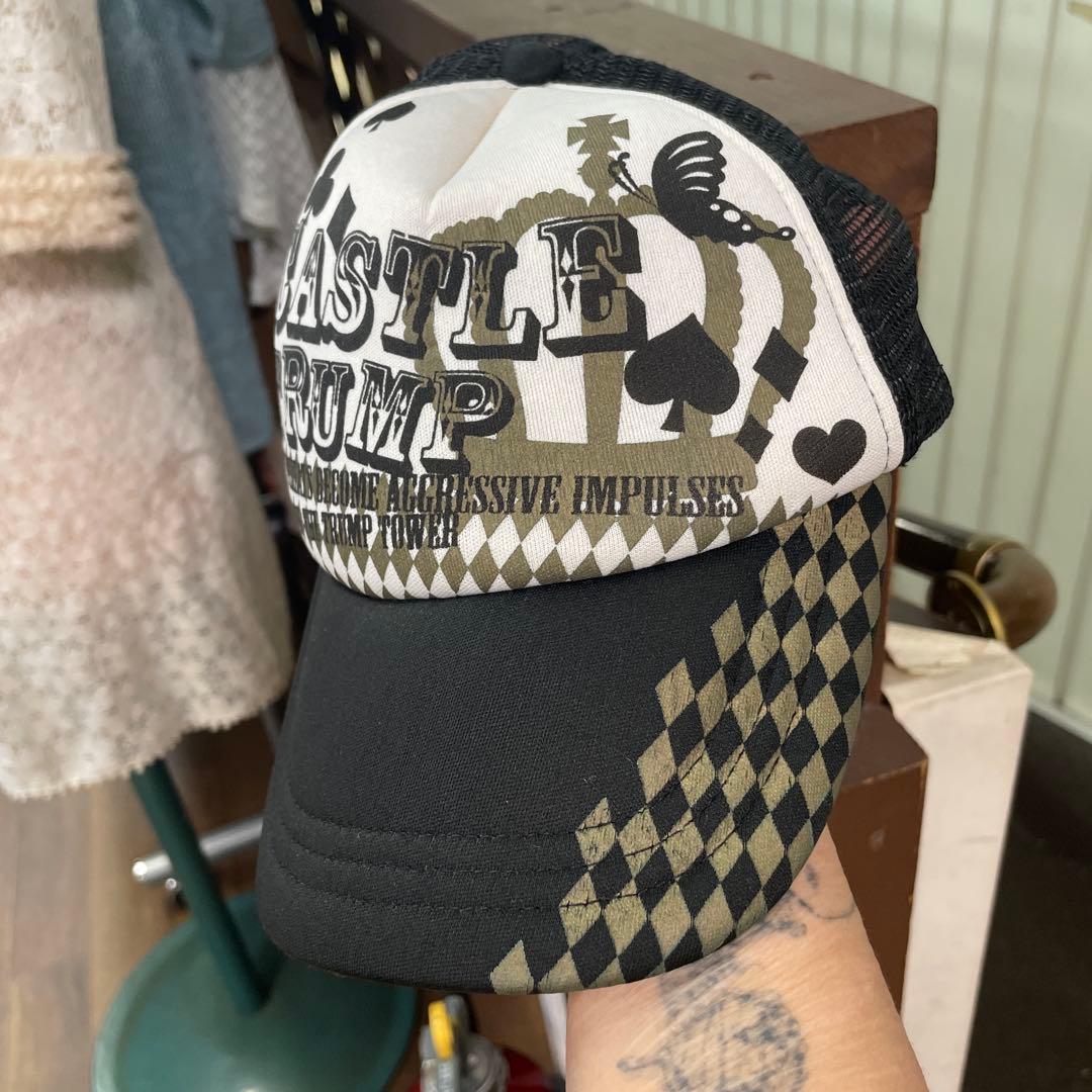 キャップ 00s 平成 ギャル グランジ y2k パンク ロック - メルカリ