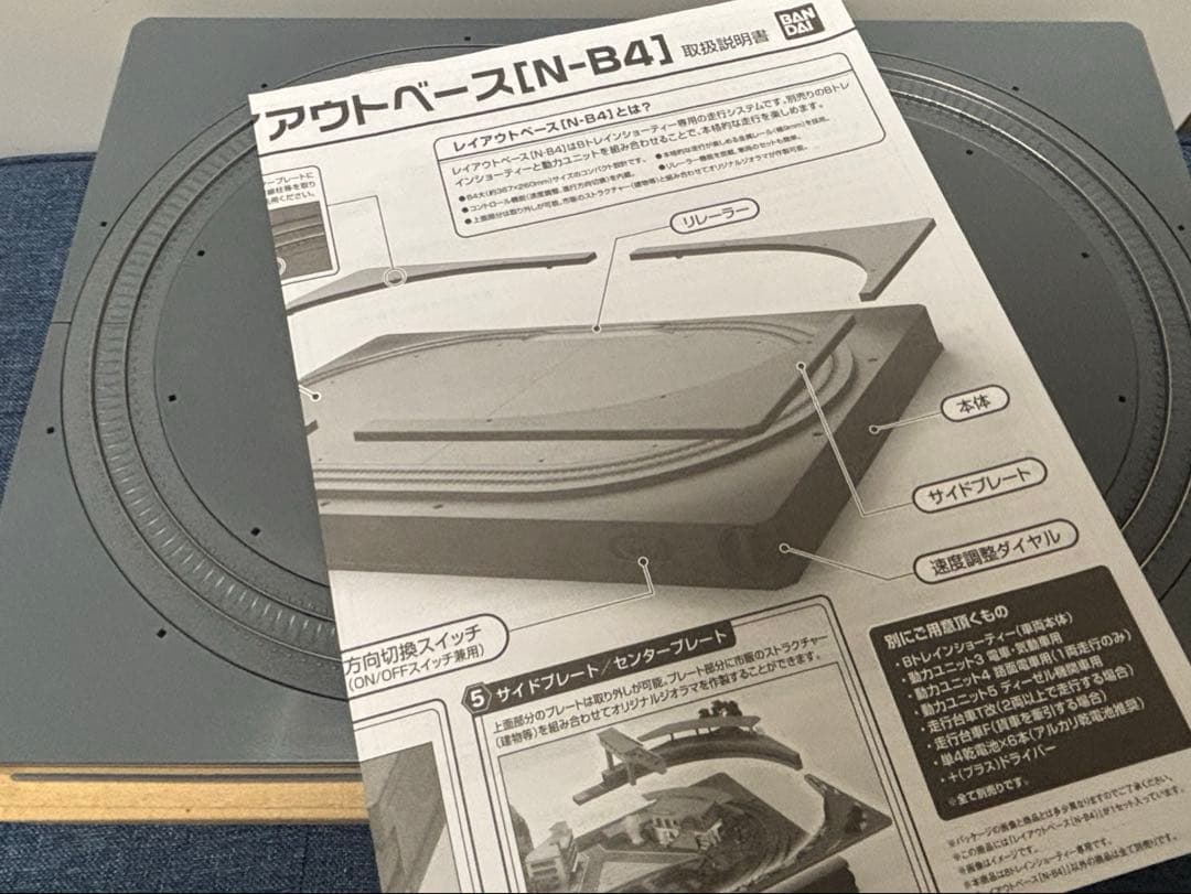 Bトレインショーティー　レイアウトベース