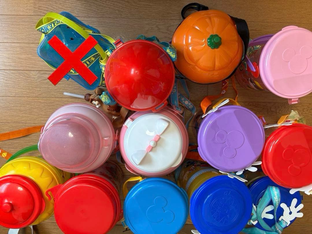 ディズニー キャラクター ポップコーンカップ まとめ売り