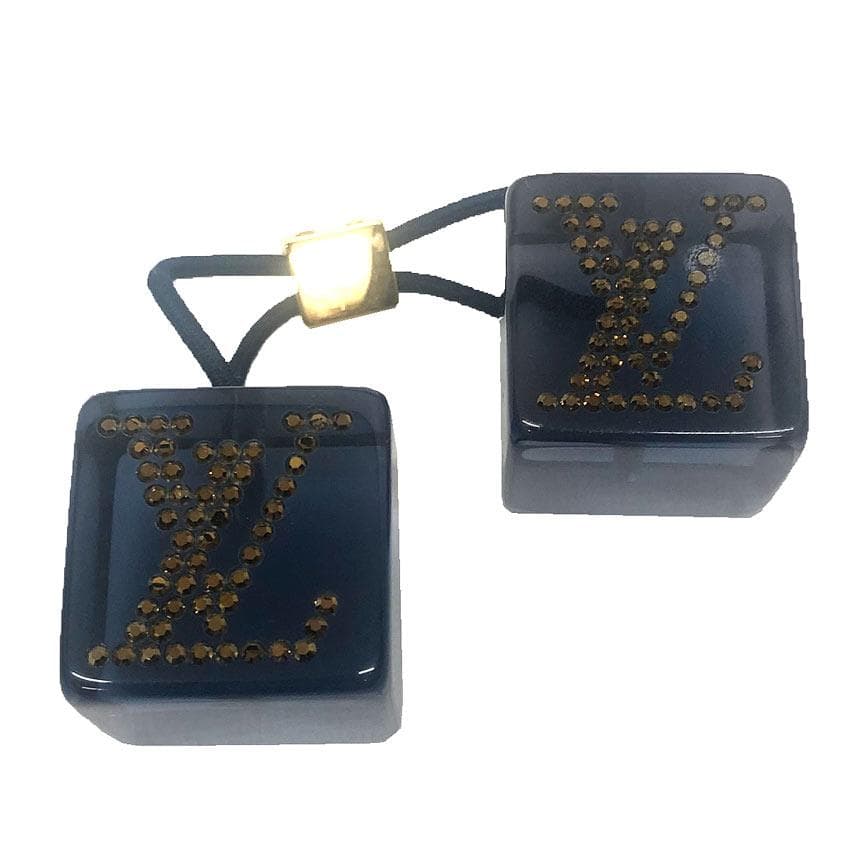 ルイヴィトン ヘアゴム ヘアキューブ ネイビー aq12434 - メルカリ