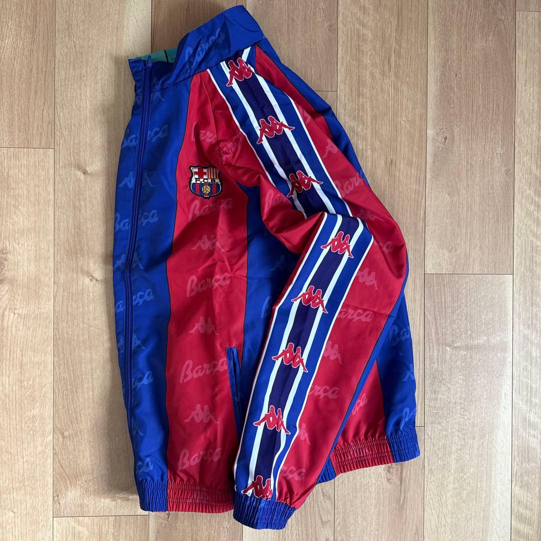 バルセロナ 96年 カッパ ナイロンジャケット リバーシブル - メルカリ