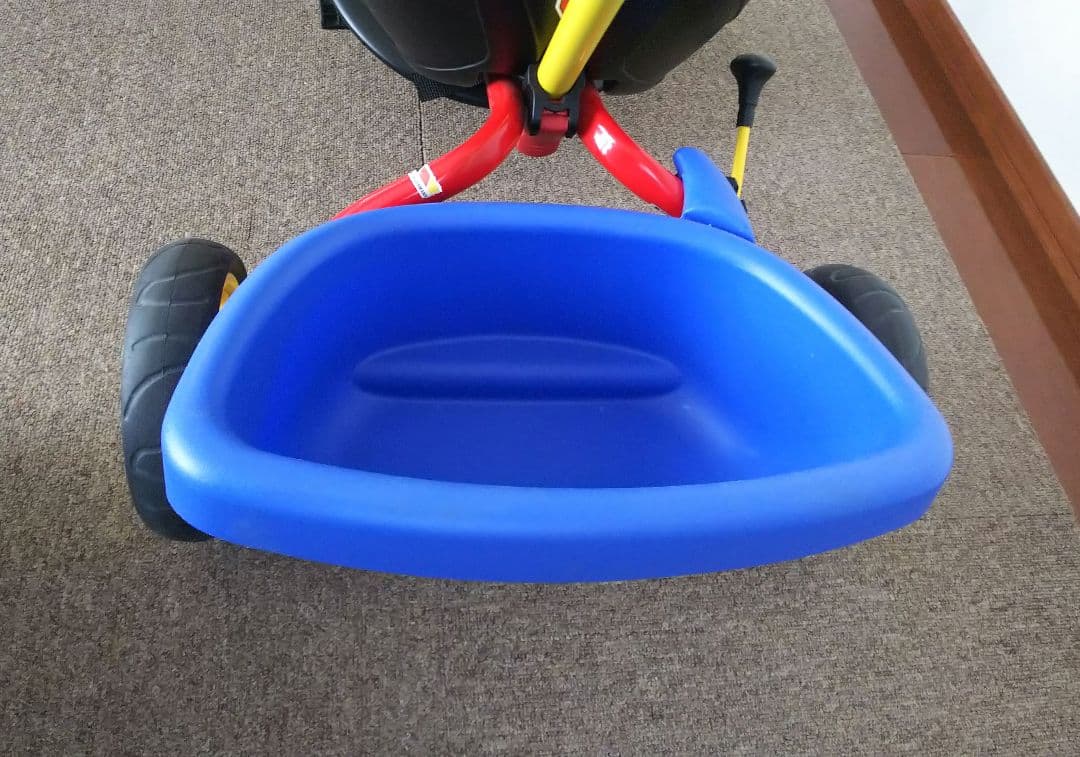 PUKY 三輪車 手押し可能 ドイツ製 前かご 後ろかご付き