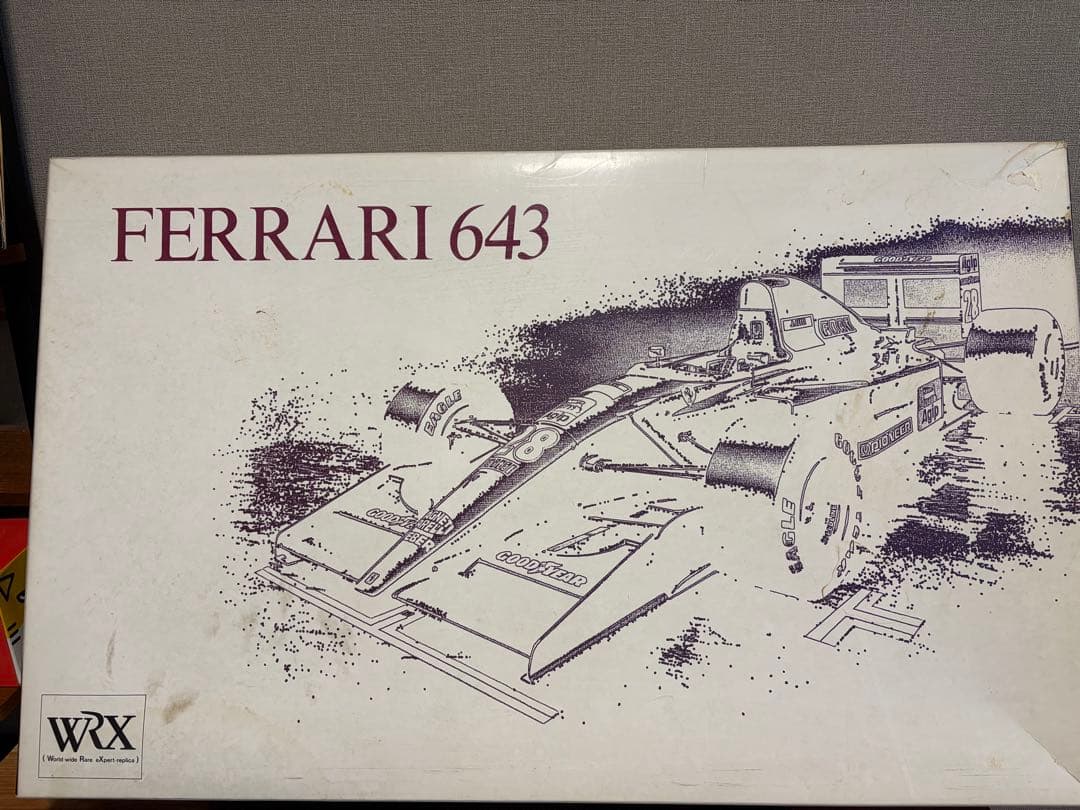 ロッソ製の「フェラーリ643 WRX」のプラモデル Amazon.co.jp: ROSSO 1/24 FERRARI 643#27 ロッソ フェラーリ F1 GP