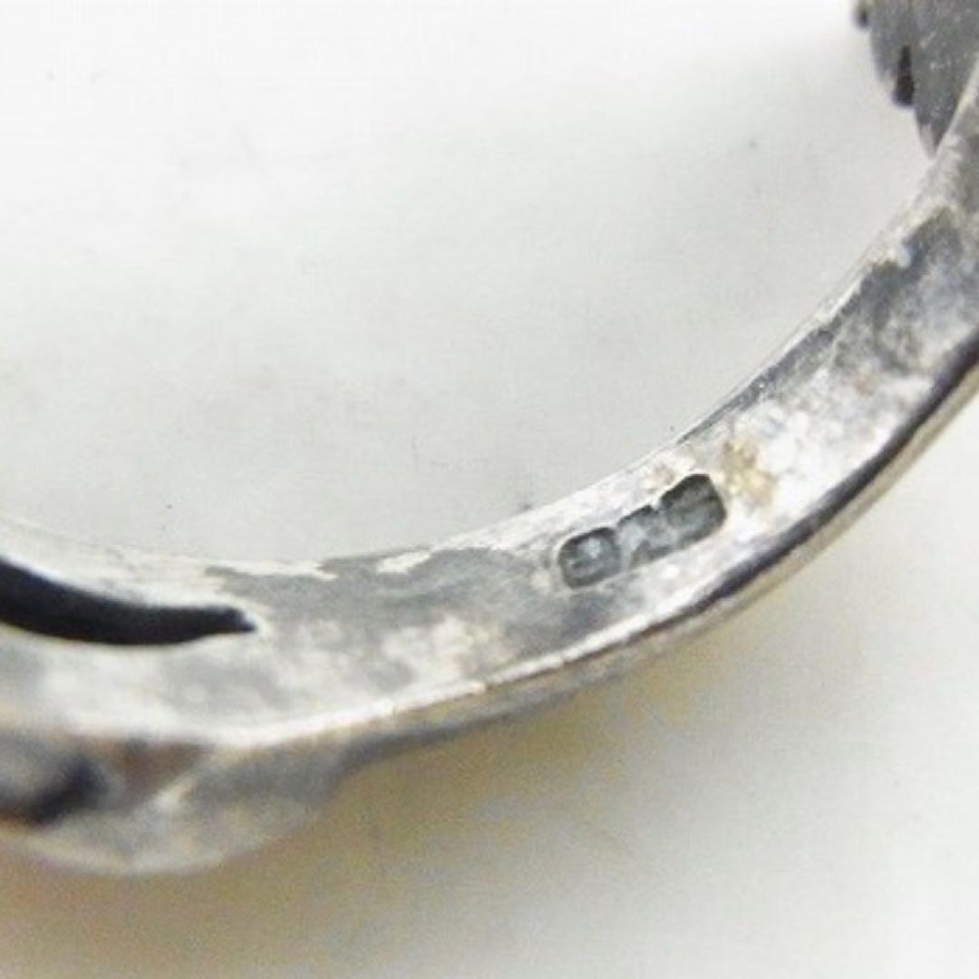 プルート シルバー925 リング 13 14号 刻印 ヴィンテージ レトロ