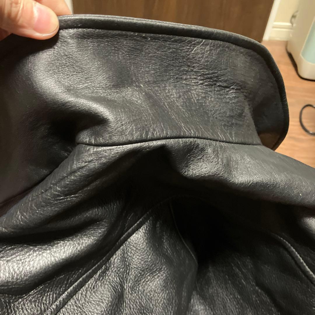 メイドインワールド Knot at All レザーカーコート ブラック M - メルカリ