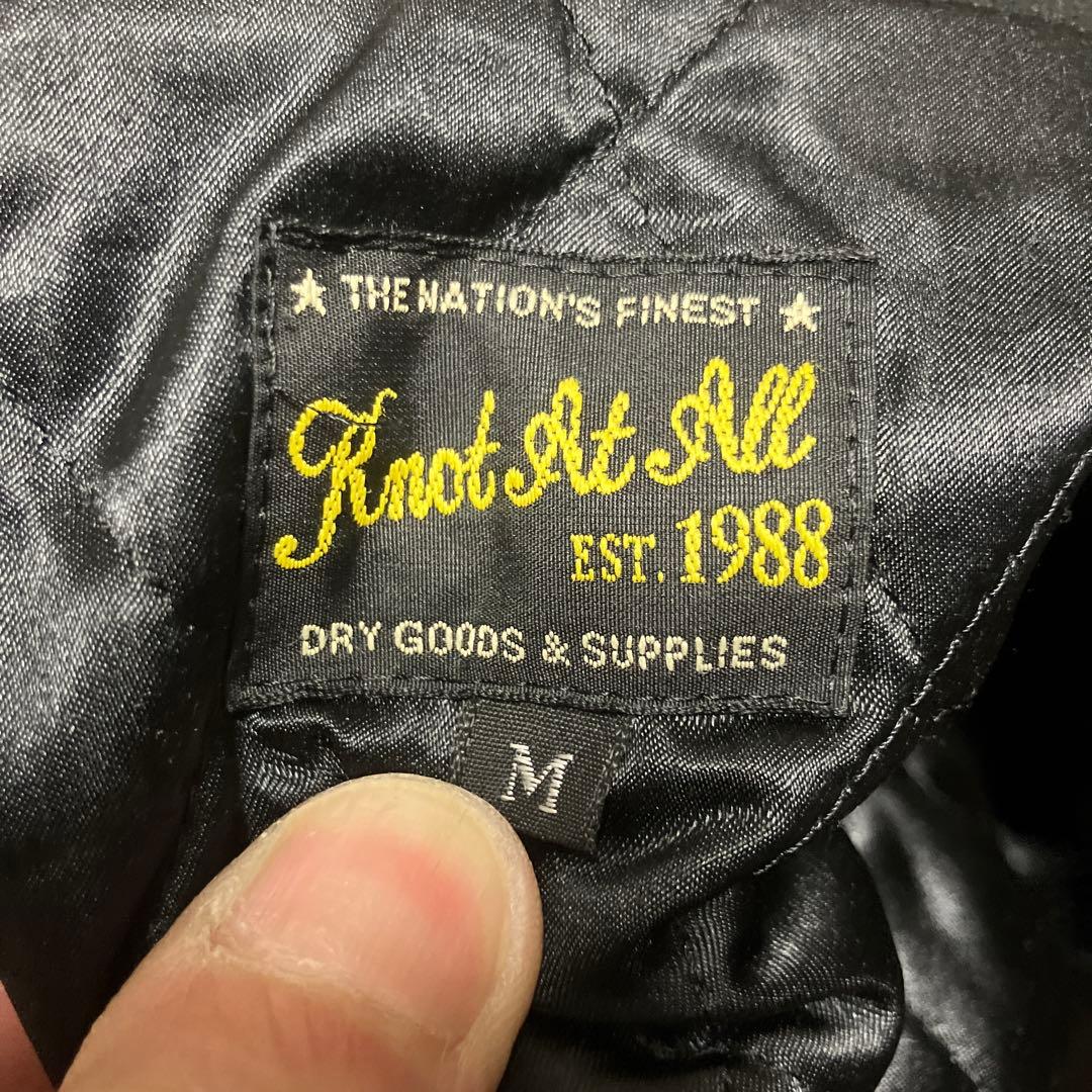 メイドインワールド Knot at All レザーカーコート ブラック M - メルカリ