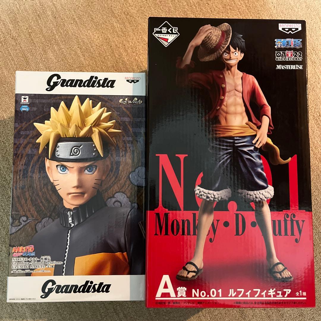 ルフィ・悟空・ナルト フィギュアセット - メルカリ
