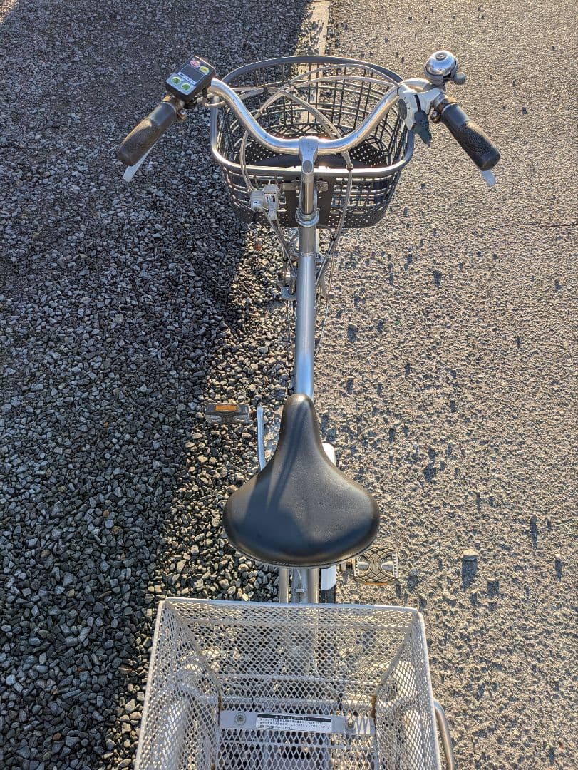 岡山発】ブリジストン 電動アシスト 三輪 自転車 アシスタワゴン aw1c38