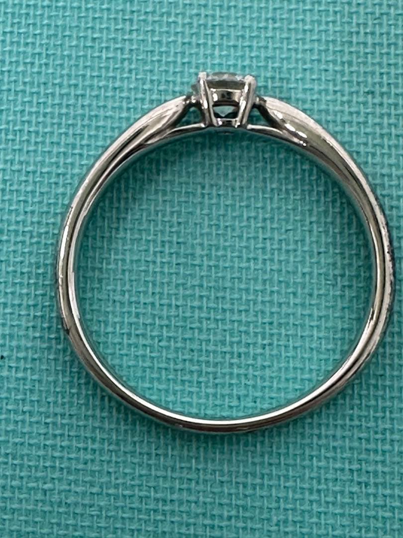 ● ティファニーハーモニー ダイヤモンド リング Pt950 0.21ct