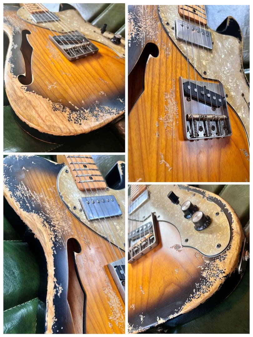 ハードレリックTelecasterThinline Style AshBody - メルカリ