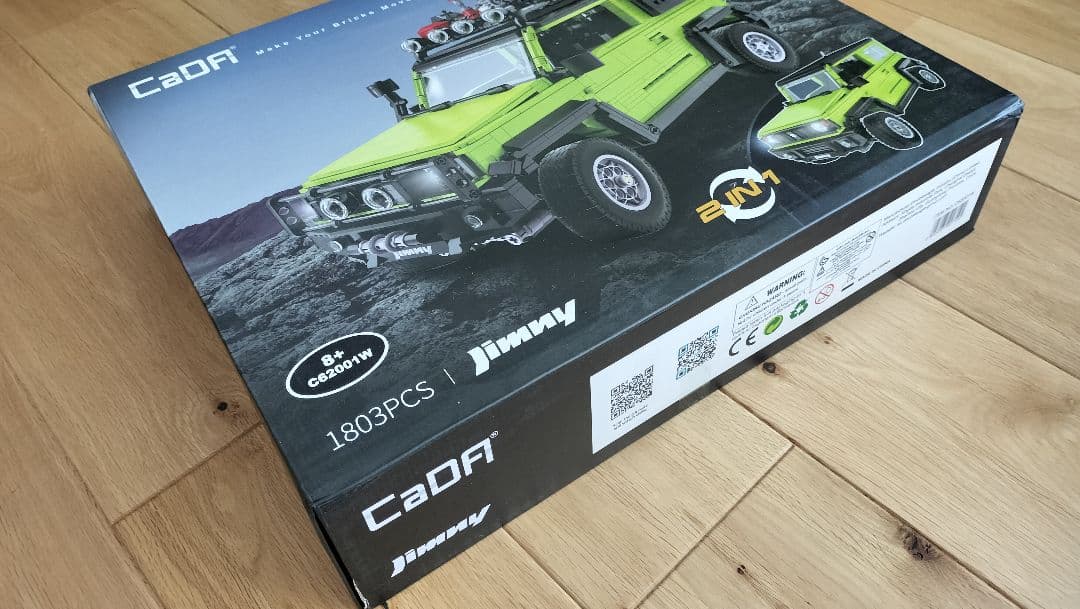 CaDA jimny　ジムニーシエラ　ブロック　1:12スケール