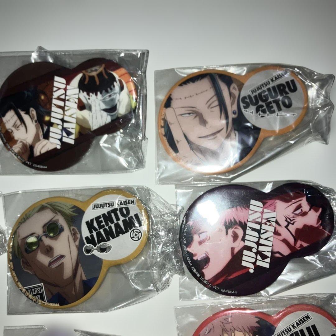 呪術廻戦 セガ缶バッジ まとめ売り 新品