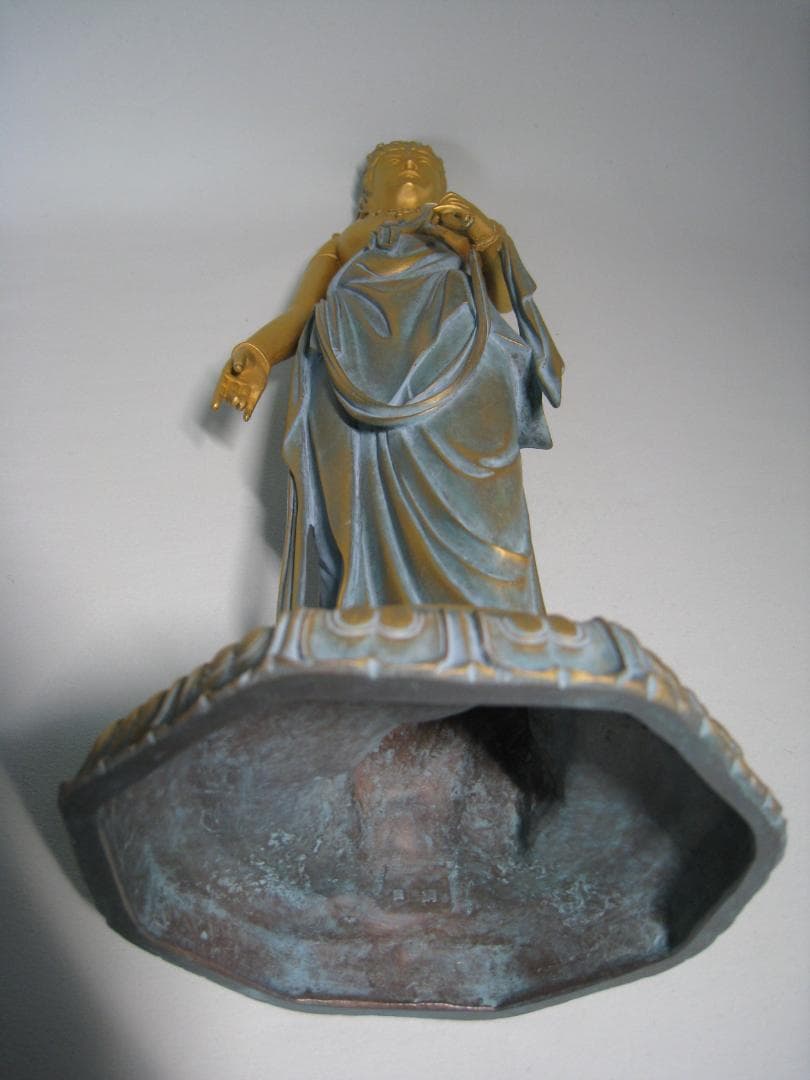 高村光雲 聖観音菩薩 鋳銅 共箱 ブロンズ製 - メルカリ