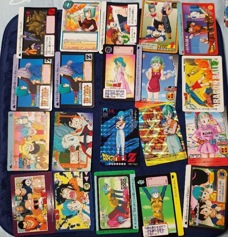 ゆ*屋様 124枚　ブルマ　ドラゴンボール　カード　ビジュアルアドベンチャー　な