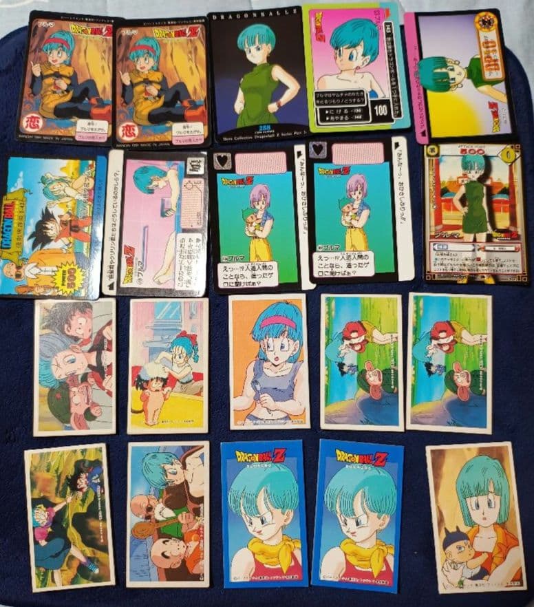ゆ*屋様 124枚　ブルマ　ドラゴンボール　カード　ビジュアルアドベンチャー　な