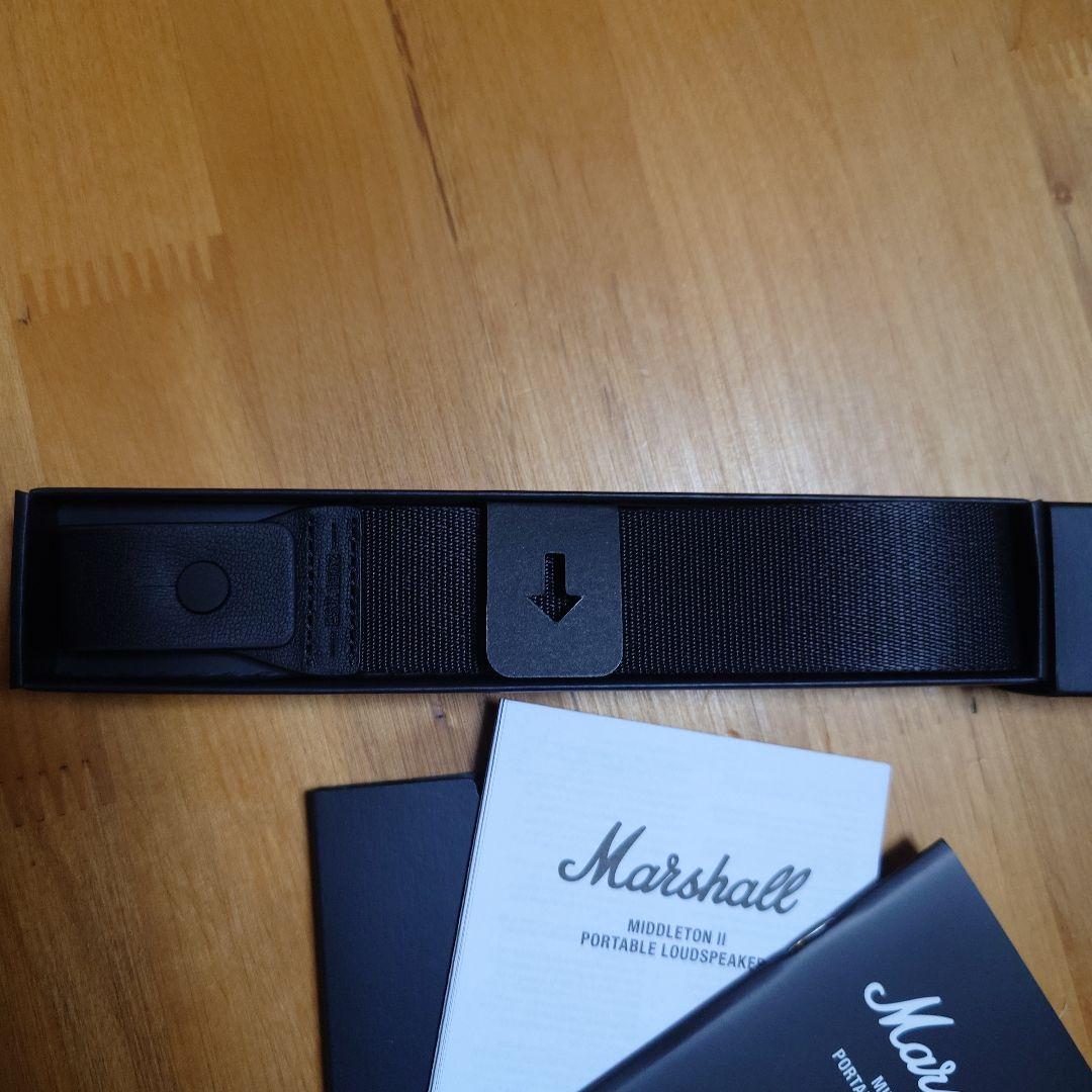 極美品 Marshall Middleton Ⅱ ブラック 2025年12月購入 - メルカリ