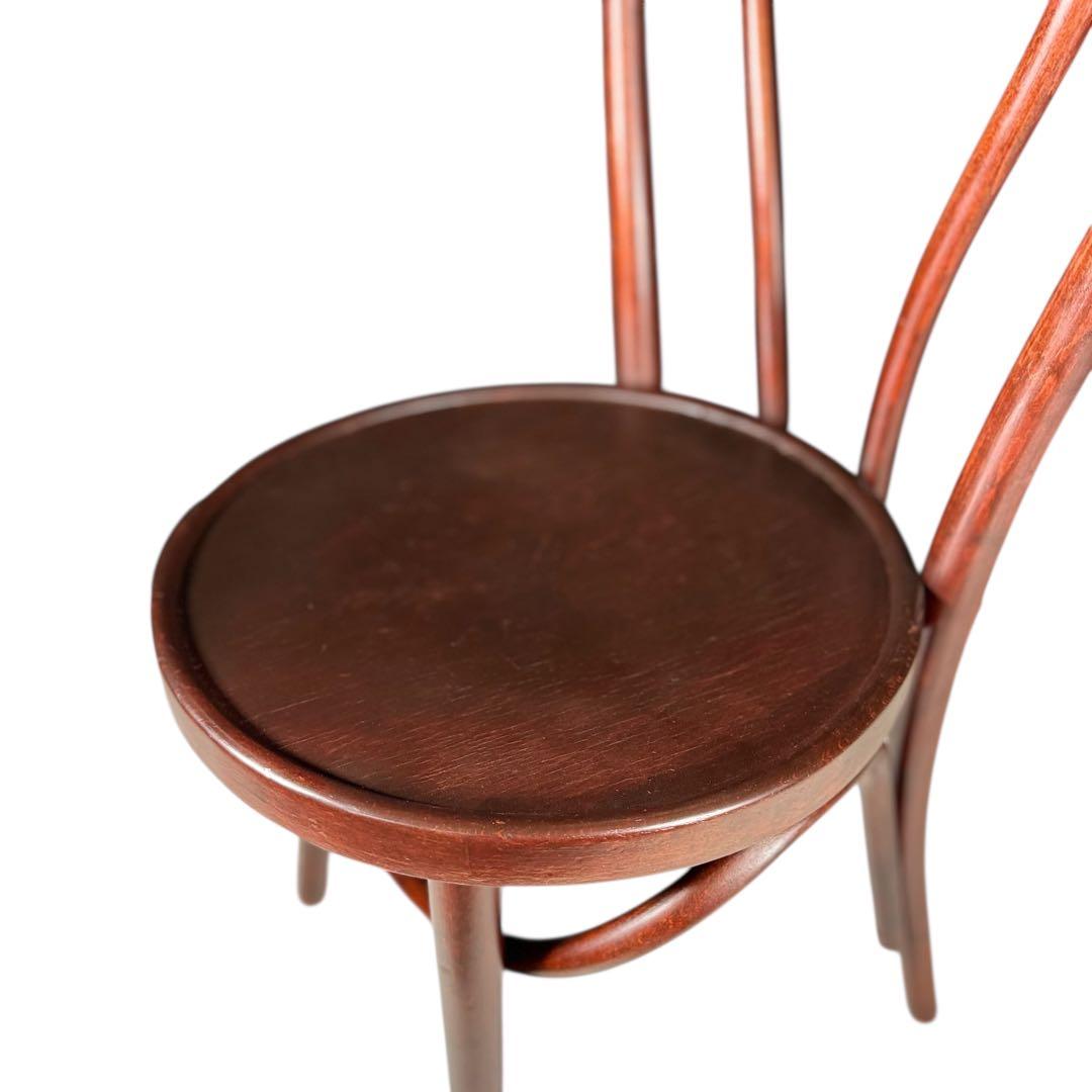 HR719 古いマルニ木工 東欧 ルーマニア製 ベントウッドチェア 曲木椅子