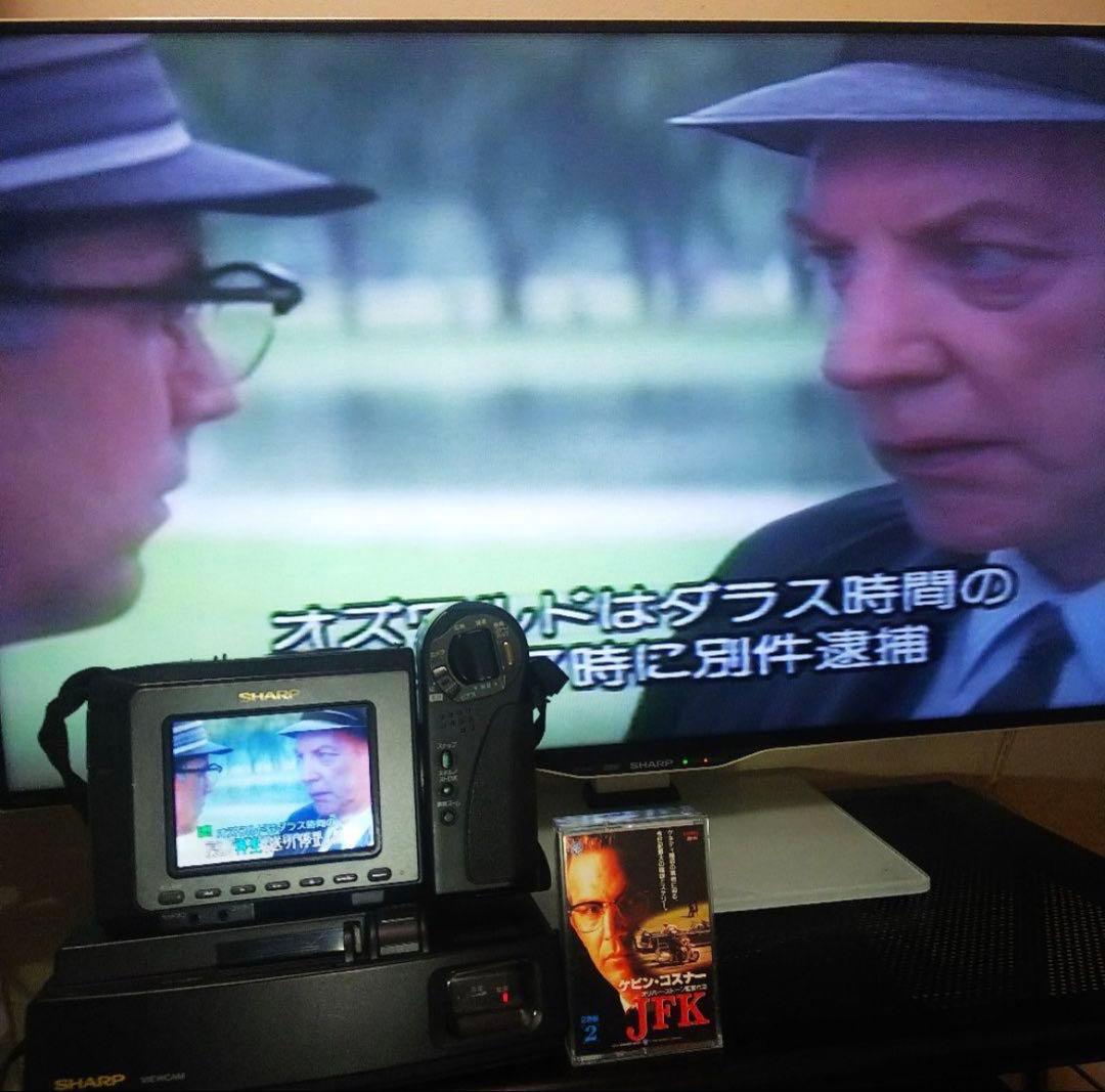 SHARP Hi8 ビデオカメラ VL-HL50 液晶ビューカム - メルカリ