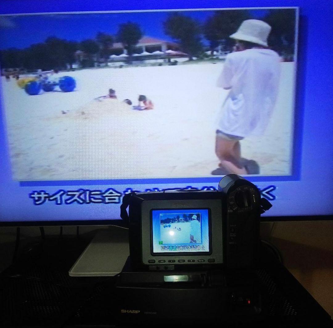 SHARP Hi8 ビデオカメラ VL-HL50 液晶ビューカム - メルカリ