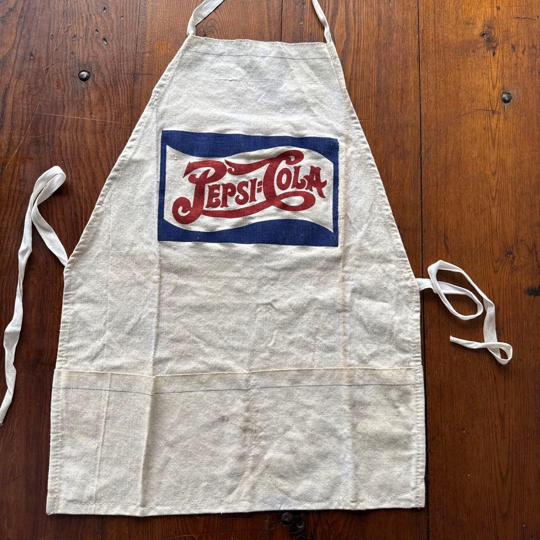 [レア] 50s PEPSI ビンテージエプロン