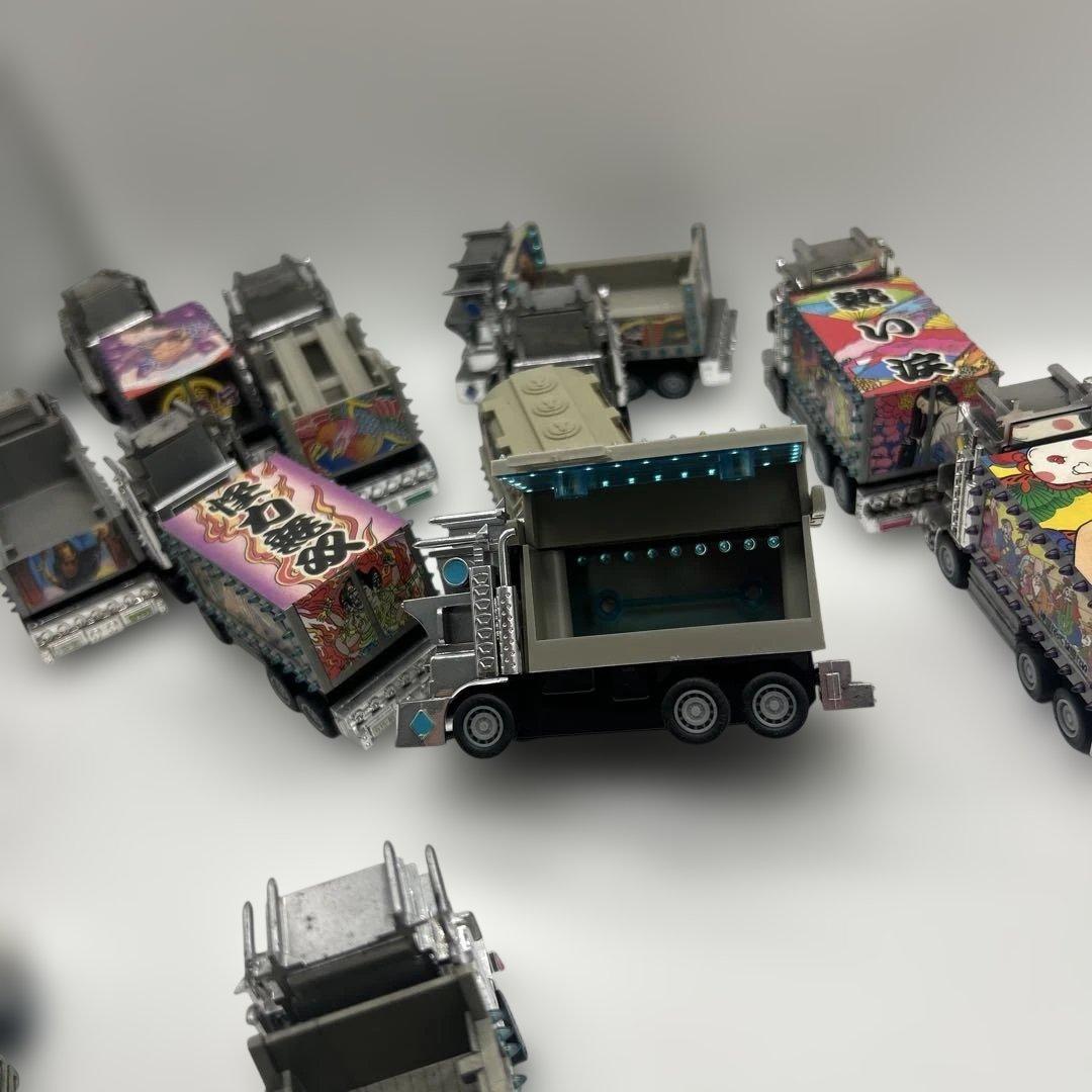 レトロ デコトラ チョロQ 13台セット