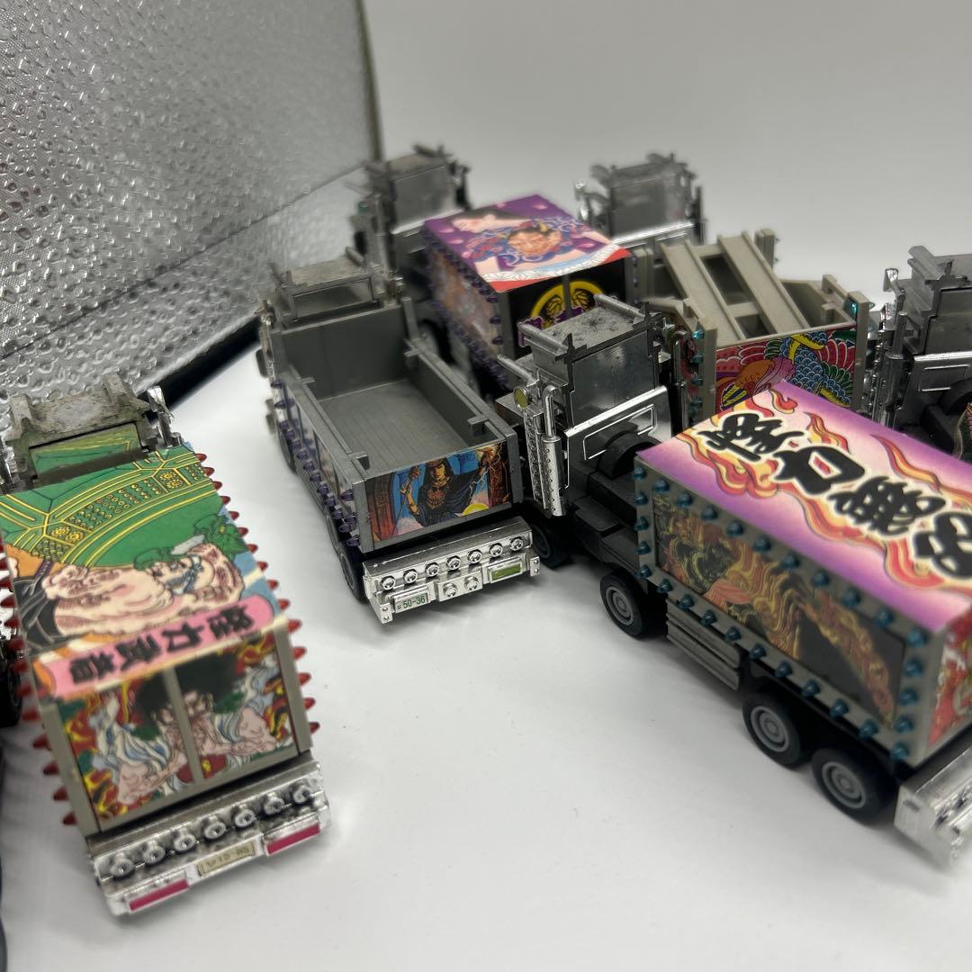 レトロ デコトラ チョロQ 13台セット