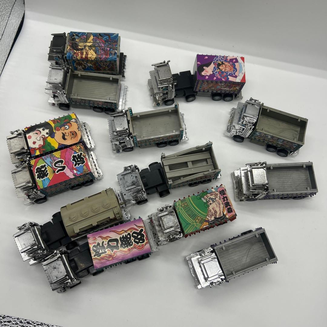 レトロ デコトラ チョロQ 13台セット