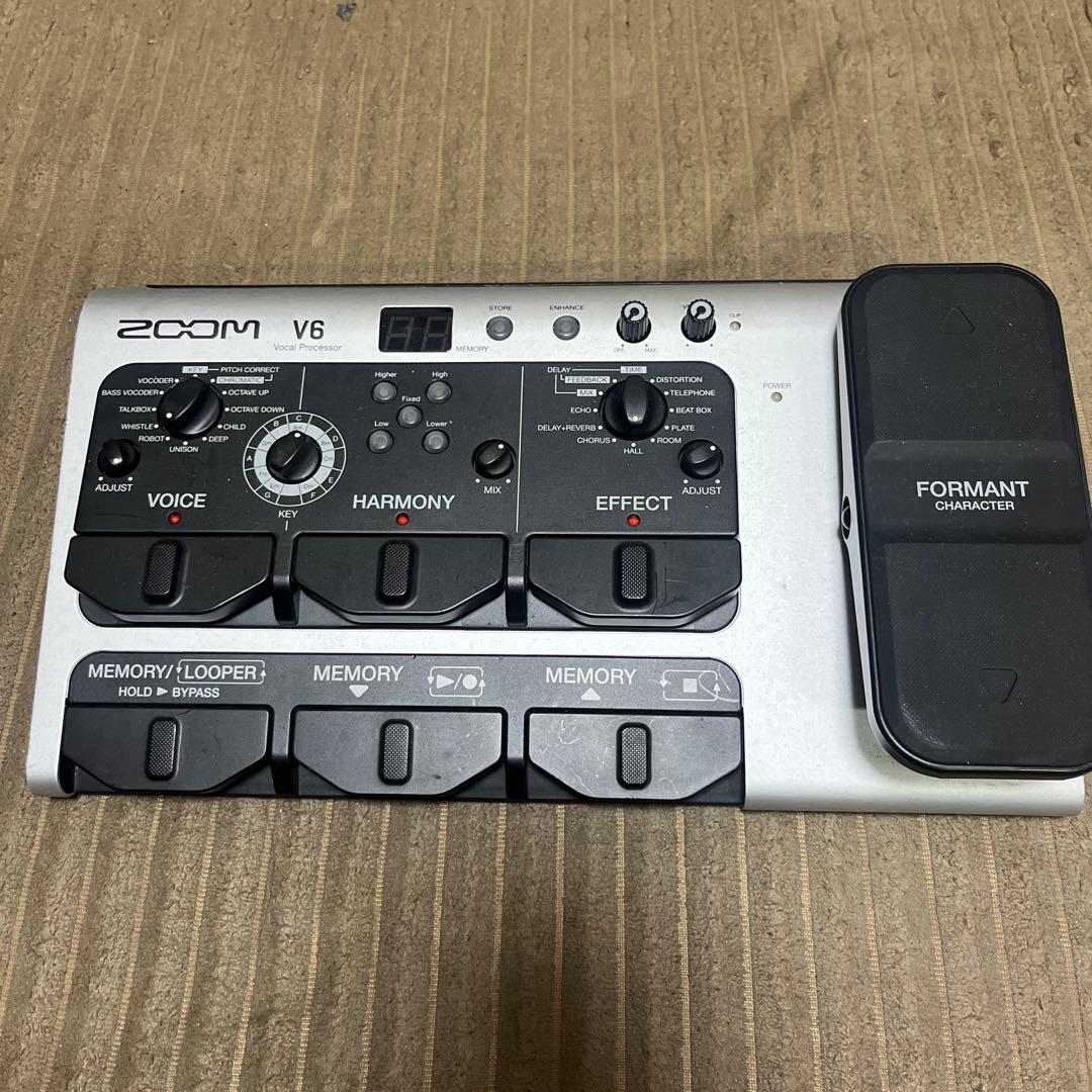 ZOOM V6-SP ボーカルプロセッサー - メルカリ