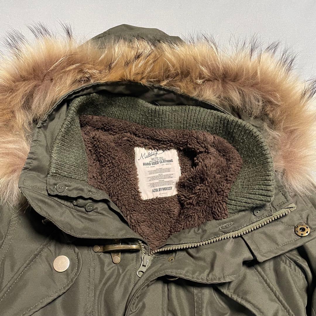平成ギャルy2k ファー付き ミリタリー モッズコート フェアリー