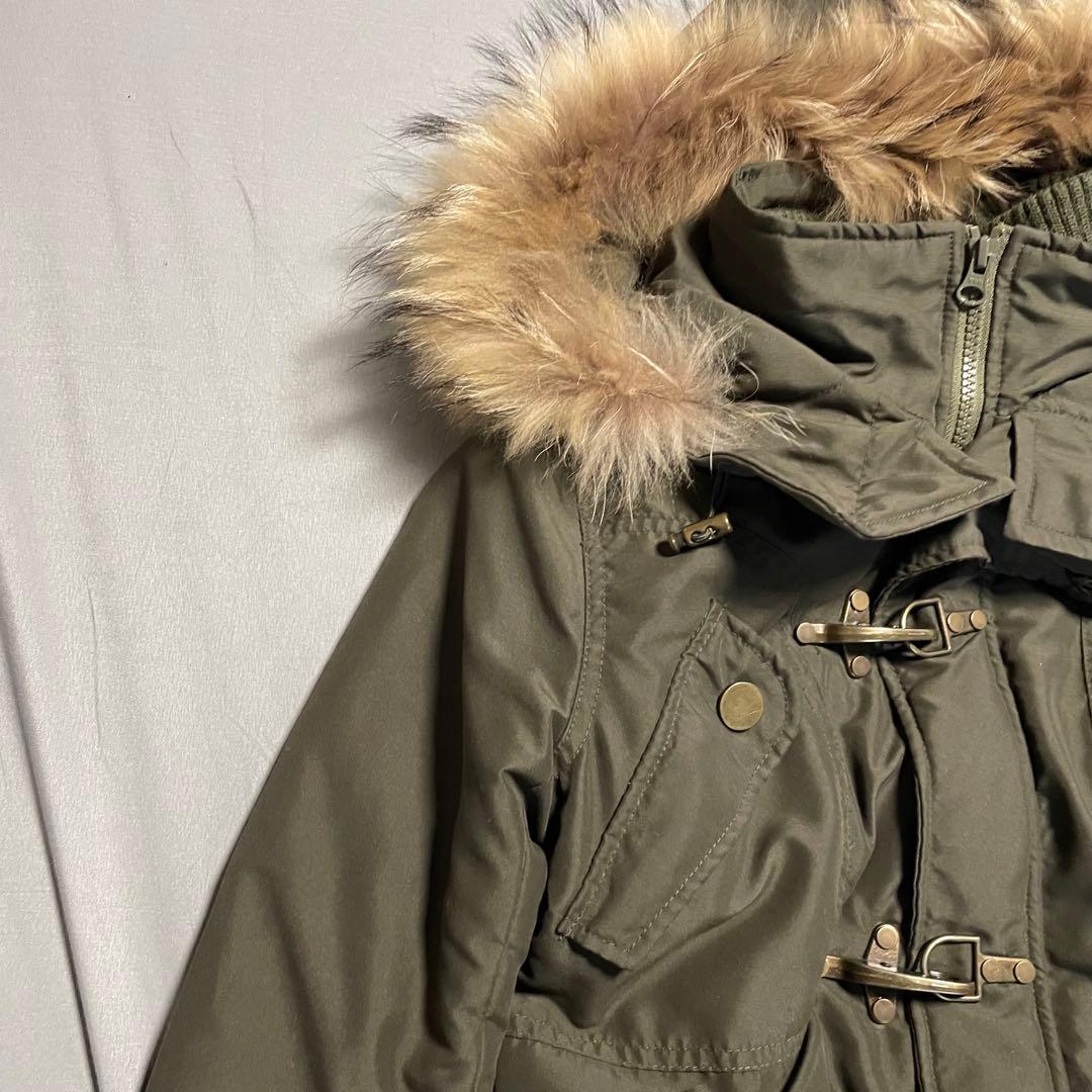 平成ギャルy2k ファー付き ミリタリー モッズコート フェアリー