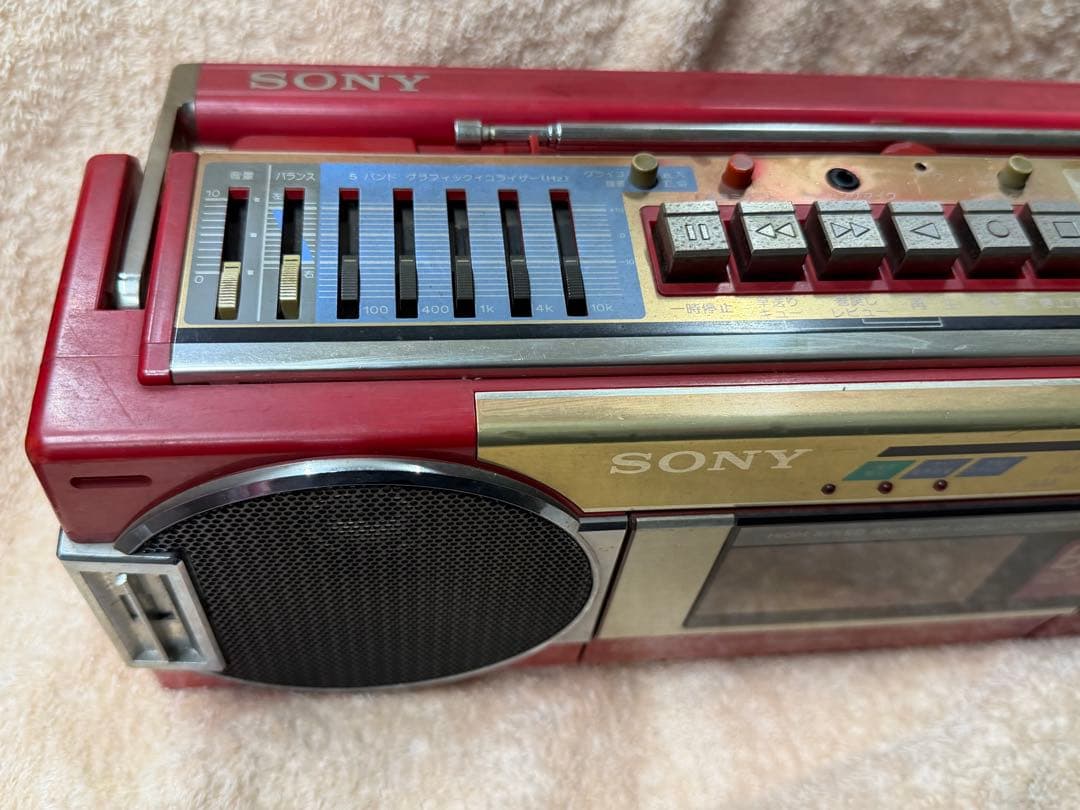 SONYソニー CFSーW901 ダブルラジカセ 昭和レトロ - メルカリ