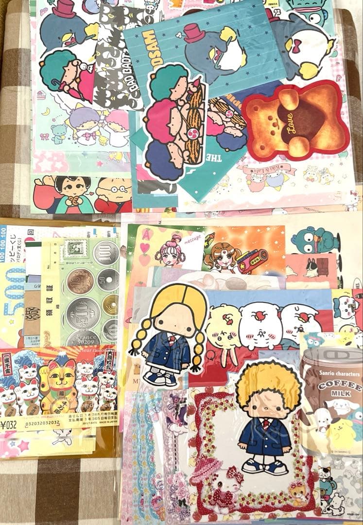 サンリオその他色々お裾分け画像無しワッツサンリオマイクロ&吸水マットその他