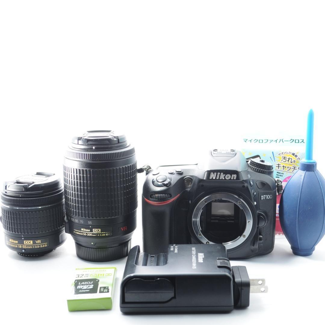 スポーツも家族も綺麗に❤️Nikon D7100✨ハイアマチュア ダブルレンズ