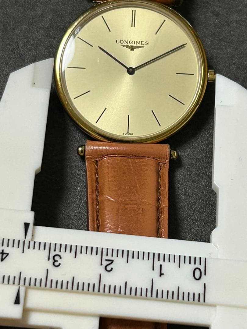 ロンジン ラ グラン クラシック ゴールド文字盤 腕時計 L4.635.2