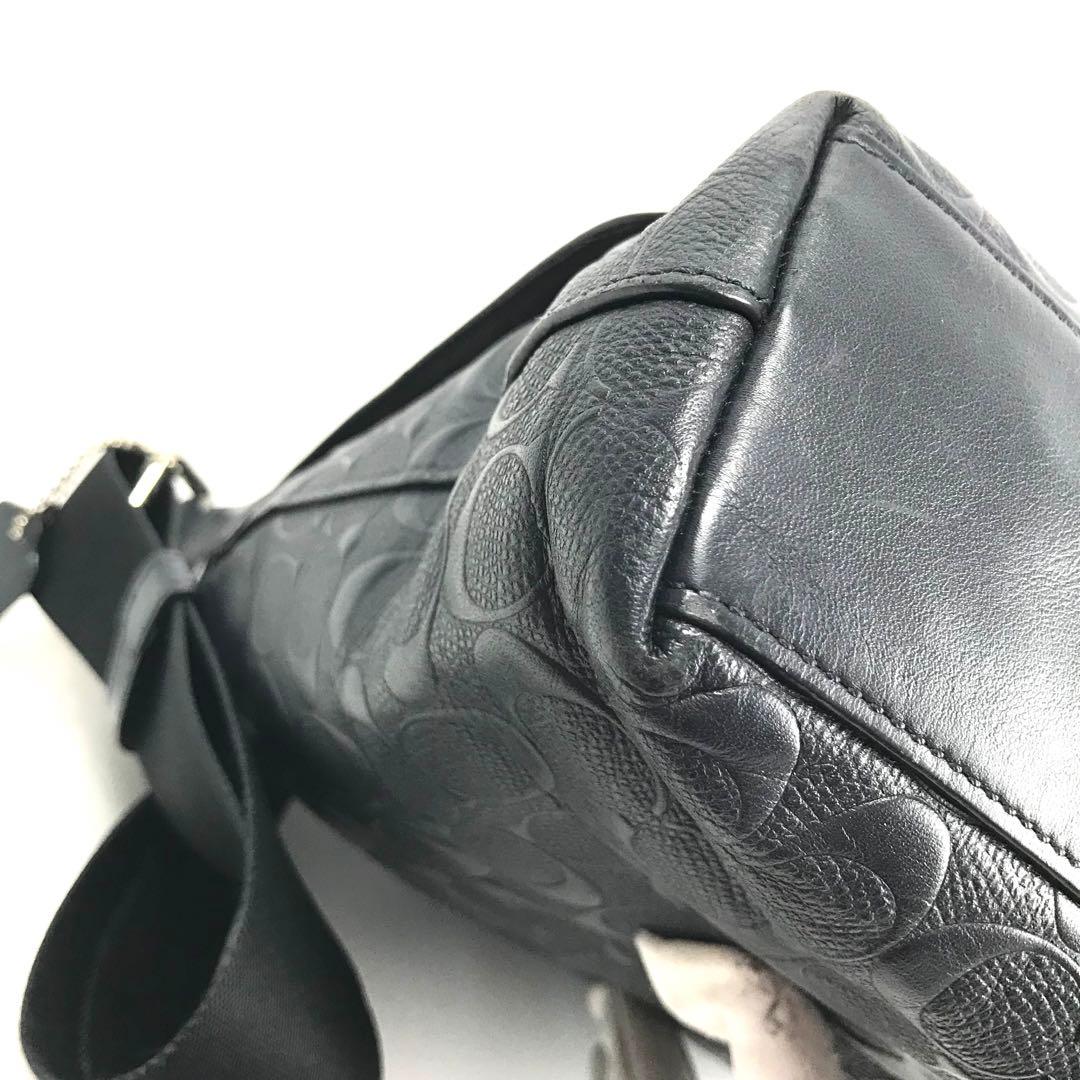 チャーリーパパさま専用】コーチ ブラック ショルダーバッグ 72220