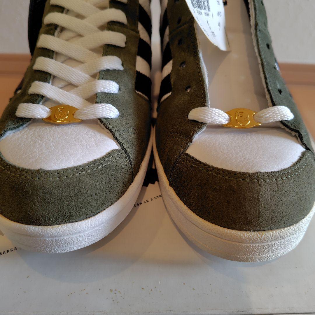 エイプ☓アディダス　スーパーエイプスケート　カーキ　26.5cm