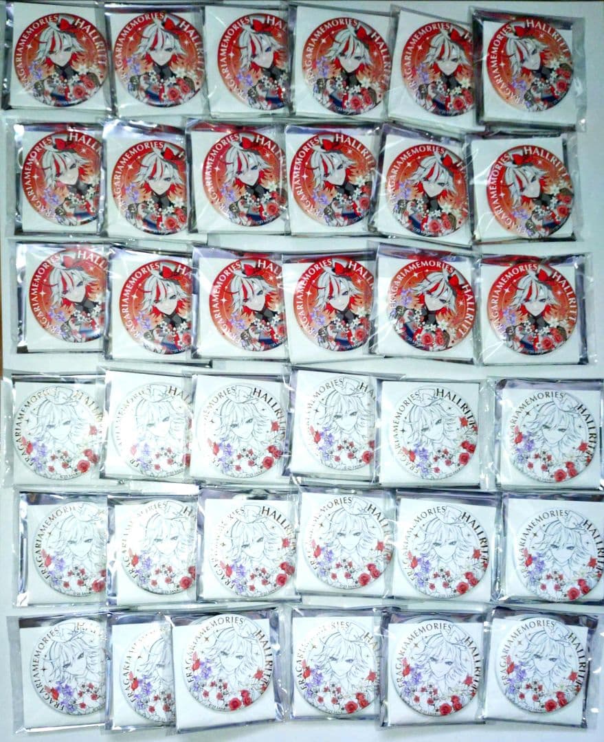 ハルリット　WISHES缶バッジ 36点