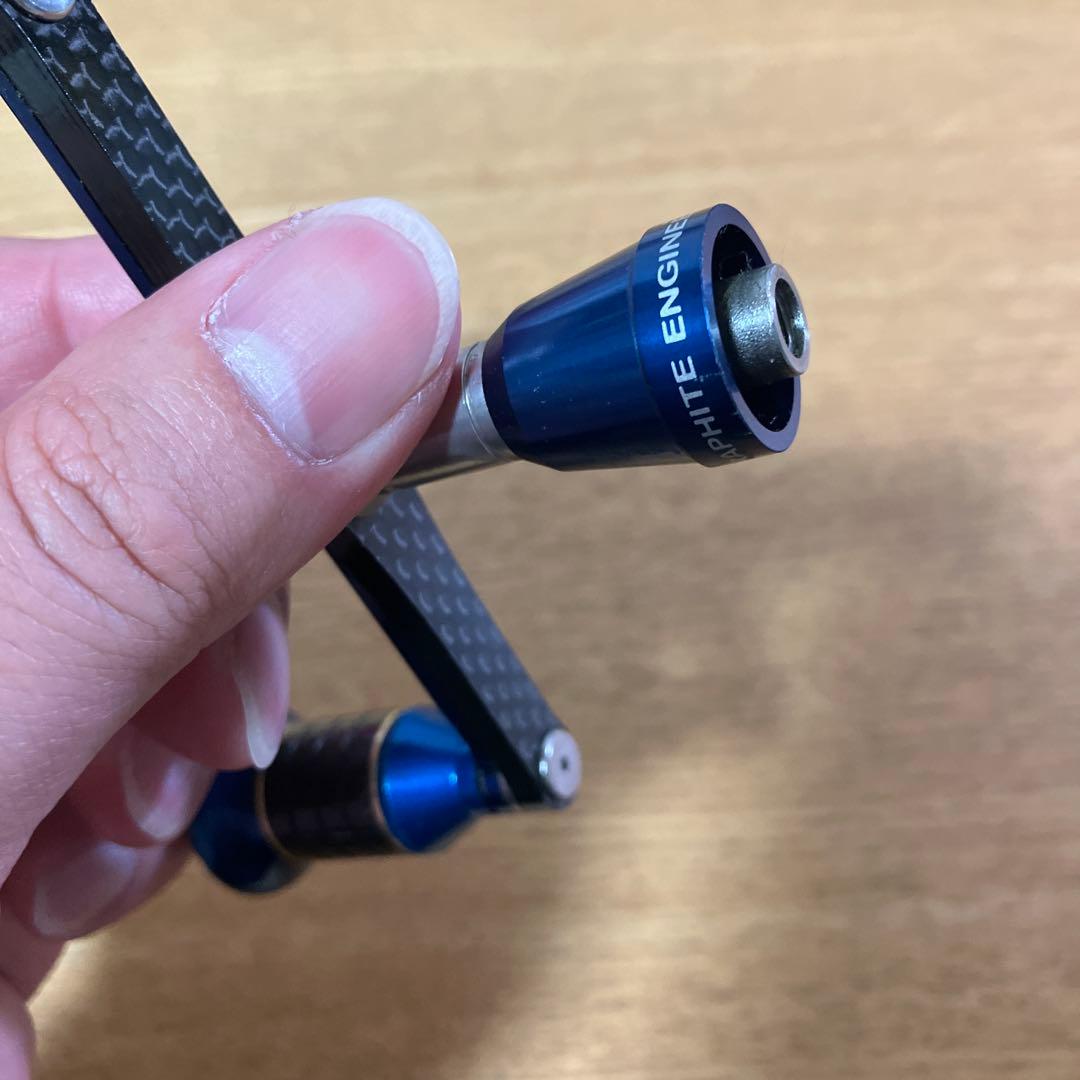 廃盤レア 美品 バサート ダイワ用 ダブルハンドル リールキャップ