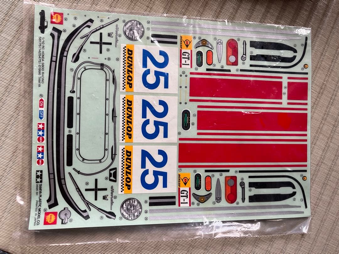 HONDA S800 1/10 RCカー(TAMIYA) 旧車ラジコン