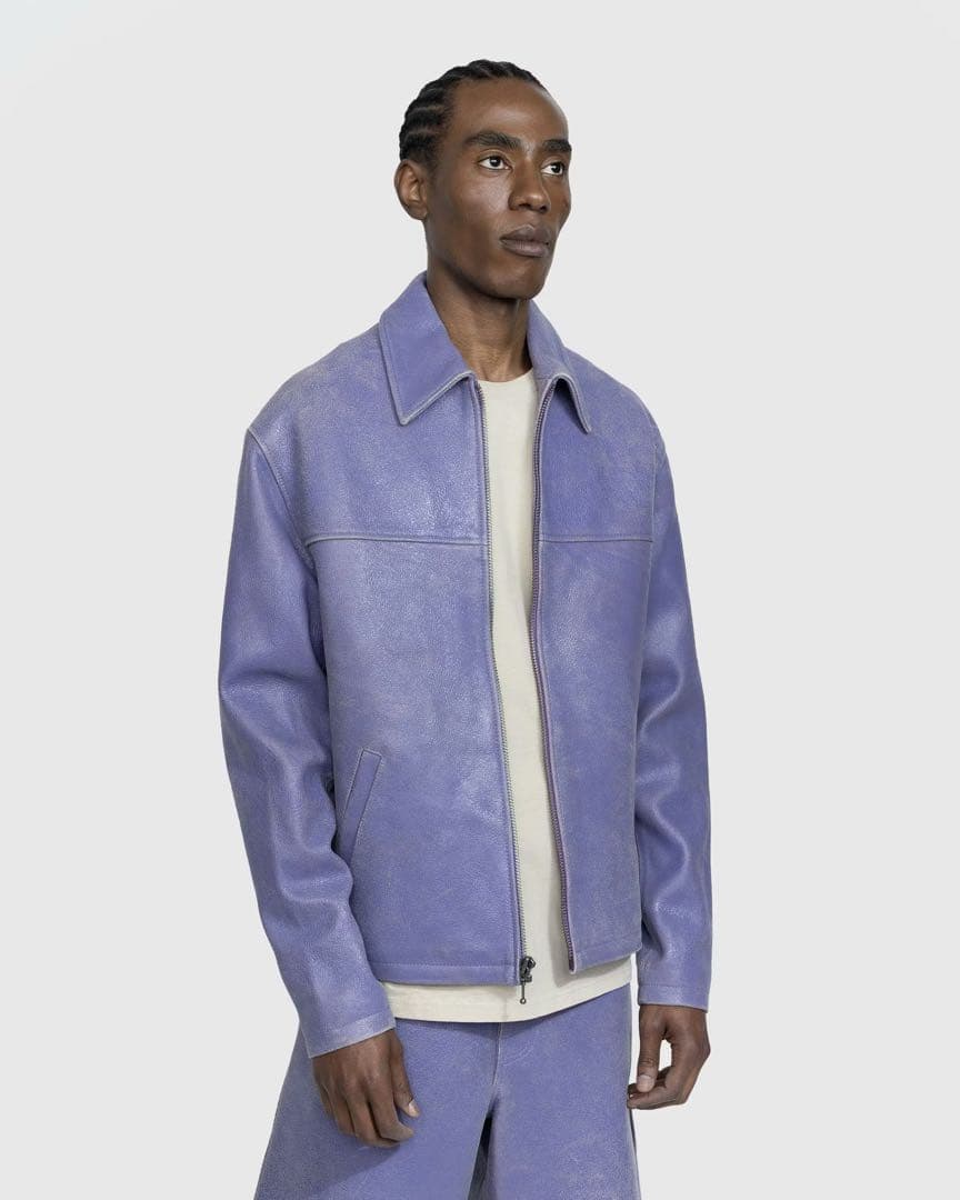 y*o様 【売り切り】 GUESS USA Cracked Leather Ja - メルカリ