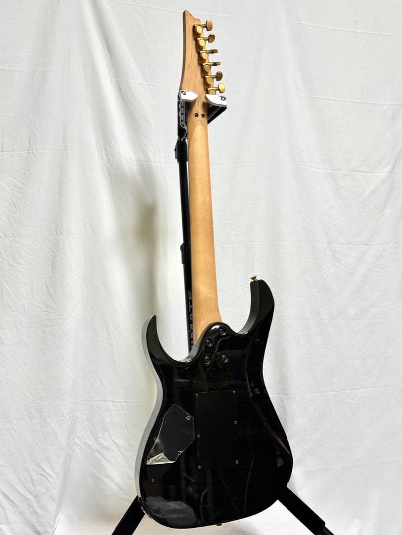【新品弦張替済】Ibanez エレキギター RG フロイドローズ/トラ杢