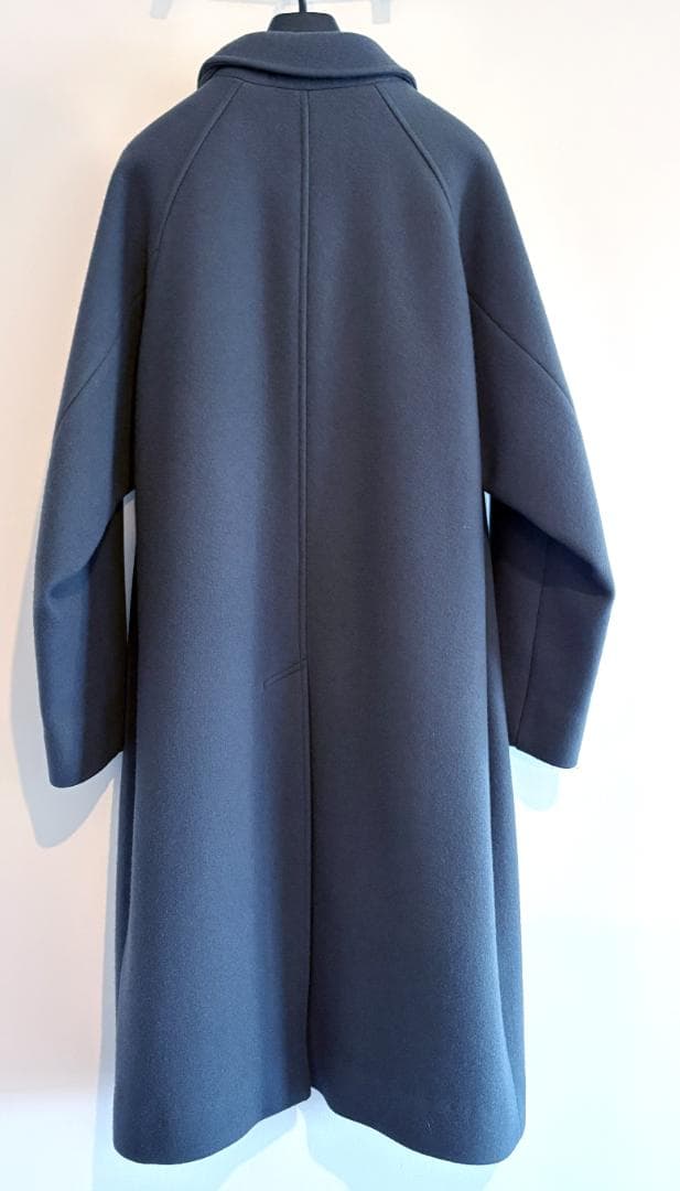 Steven Alan 100S メルトンバルカラーロングコート美品 - メルカリ