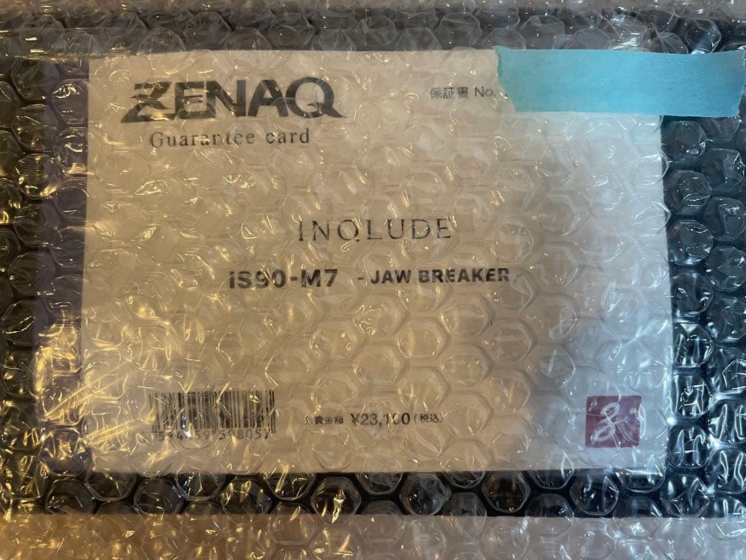 ゼナック INQLUDE/インクルード IS90-M7 JAW BREAKER hq720.jpg?sqp=-