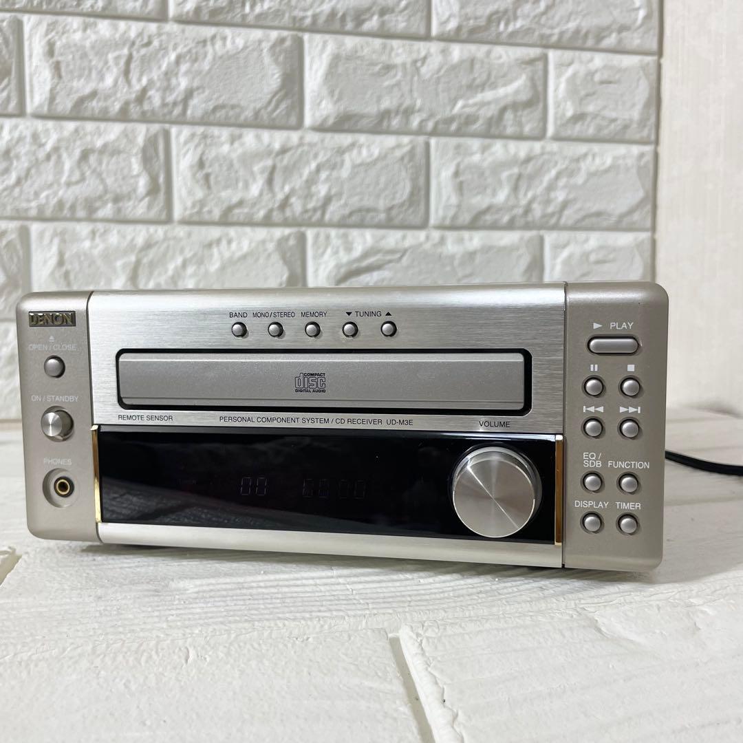 外観極美品】デノン CDレシーバー UD-M3E 音出しOK - メルカリ