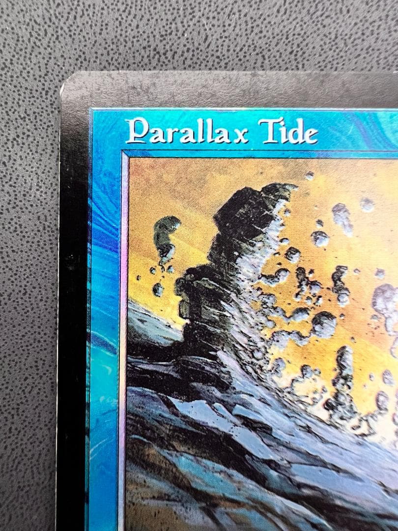 旧枠　foil「NEM」パララクスの潮流/Parallax Tide　英語1枚