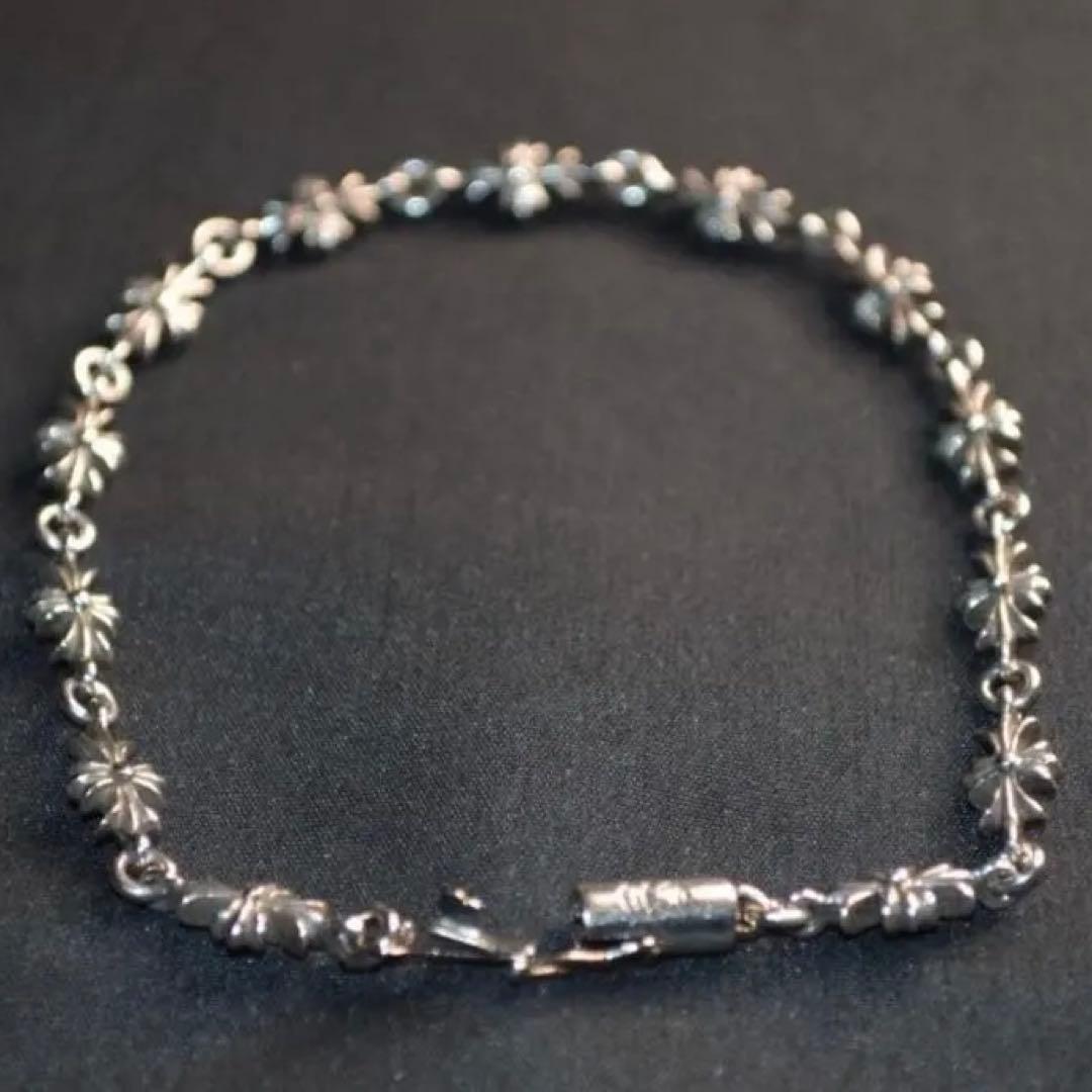 Chrome Hearts 13リンクタイニーE CH プラス ブレスレット CHROME HEARTS タイニーE CHプラス ブレスレット 13リンク シルバー