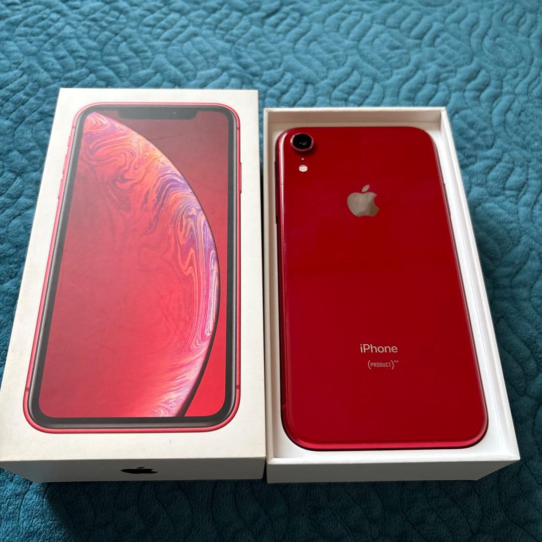 Apple iPhone XR 赤64GB ジャンク品