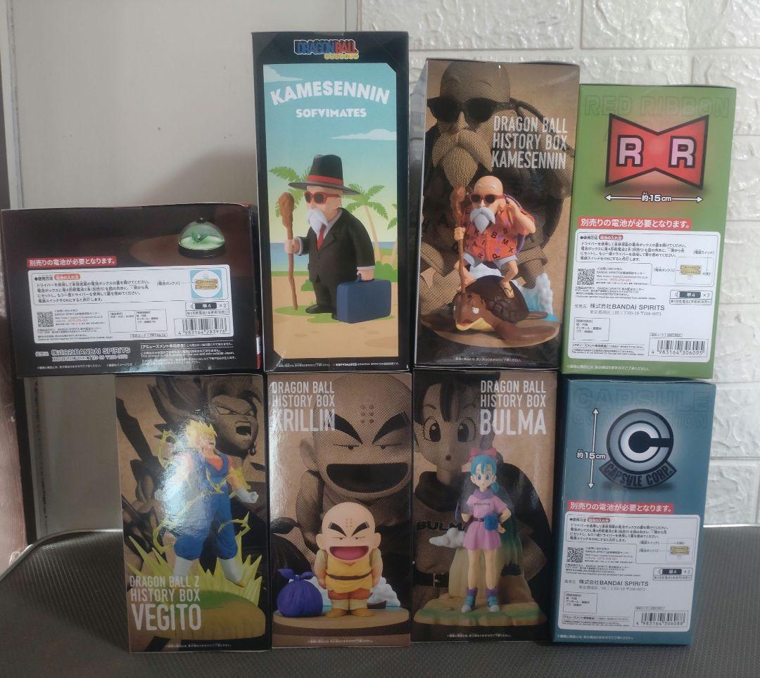ドラゴンボール　フィギュア　ルームライト　まとめ売り　8体セット　新品未開封